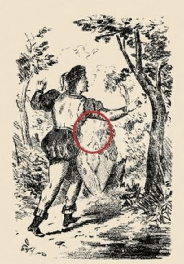 Seules les personnes dotées d'un QI élevé peuvent trouver rapidement le visage caché sur une illusion d'optique.