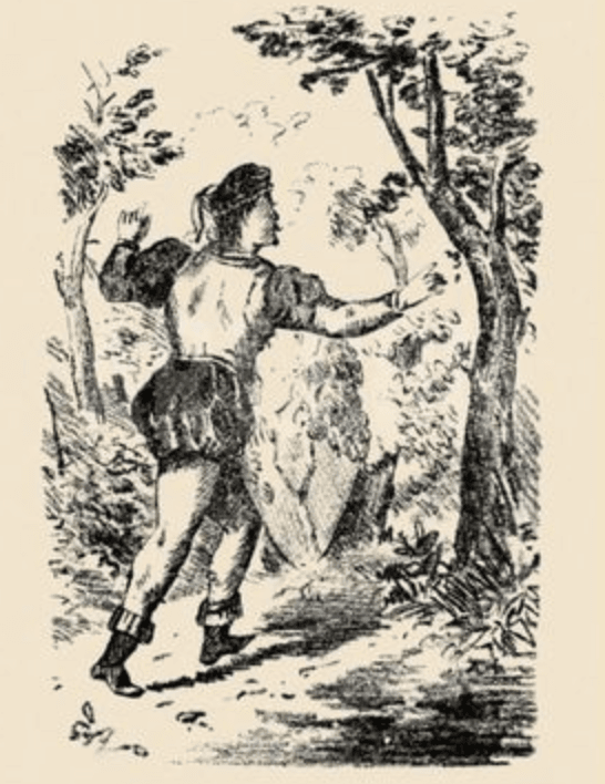 Seules les personnes ayant un QI élevé peuvent trouver rapidement le visage caché sur l'illusion d'optique.